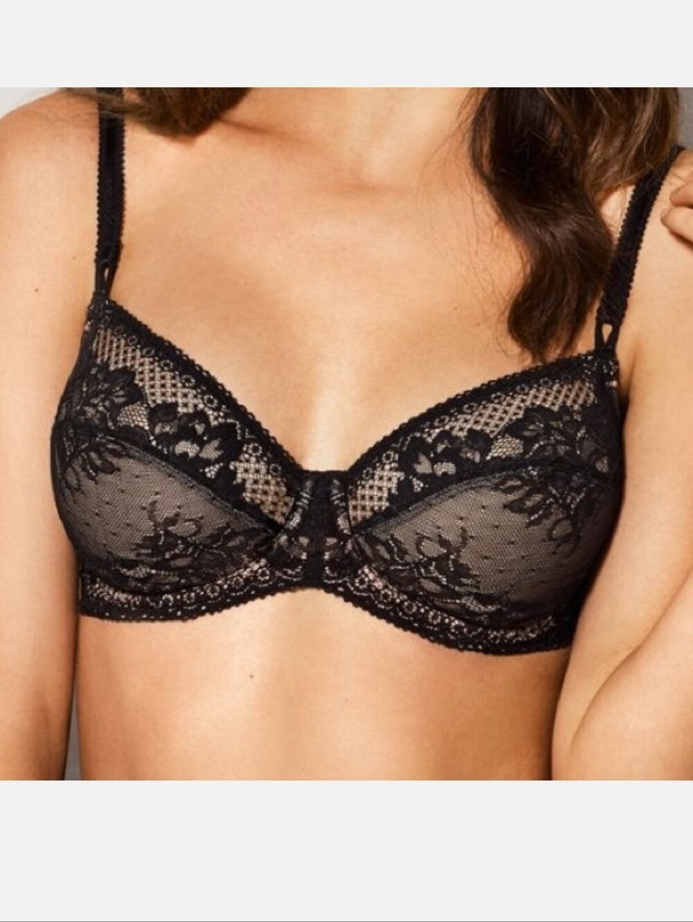 NWT Wacoal Lace to Love Underwire Bra 32DDD